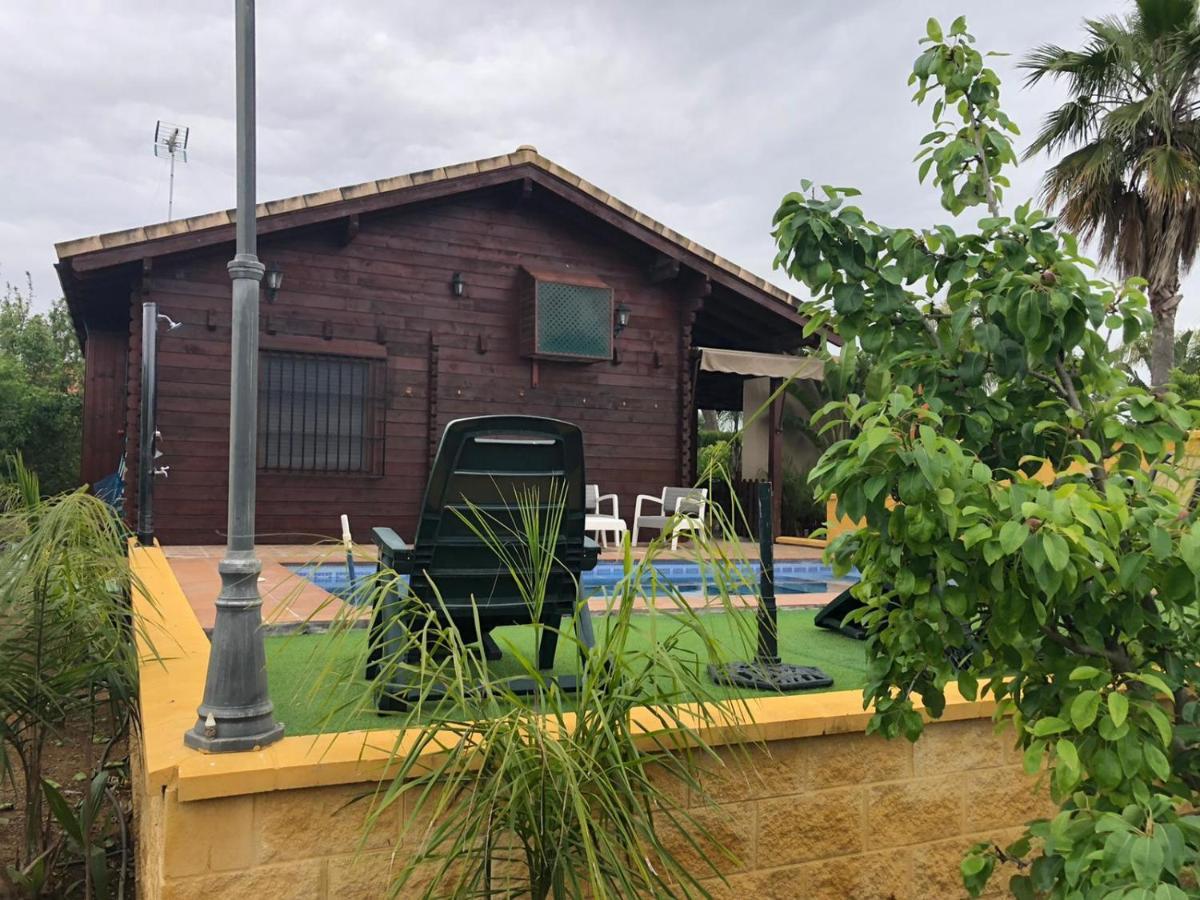 Casa De Madera El Oasis El Palomar Villa Sevilla Eksteriør billede