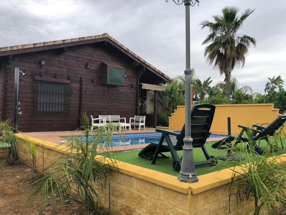 Casa De Madera El Oasis El Palomar Villa Sevilla Eksteriør billede